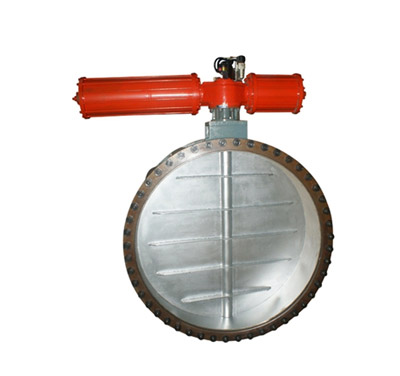氣動(dòng)大口徑調(diào)節(jié)蝶閥ZSHW